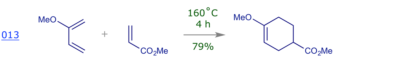 [4π + 2π] Cycloaddition of 2-methoxy-1,3-butadiene to methyl acrylate