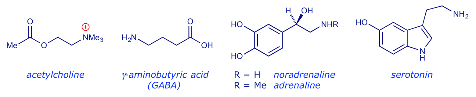 Structures of some important messenger molecules