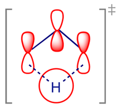 A [1,3] suprafacial H shift shown as the cycloaddition of a proton to an allyl anion