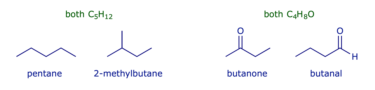 isomers of c5h12